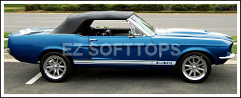 A Top With Ford Window Plastic 1967 1968 Thru Mustang Convertible